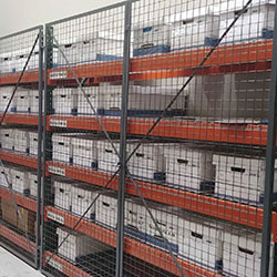 Pallet Rack Wire Security Cages Enclosures