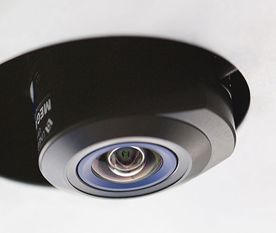 Camera system with visual identification for VLM or carousel system