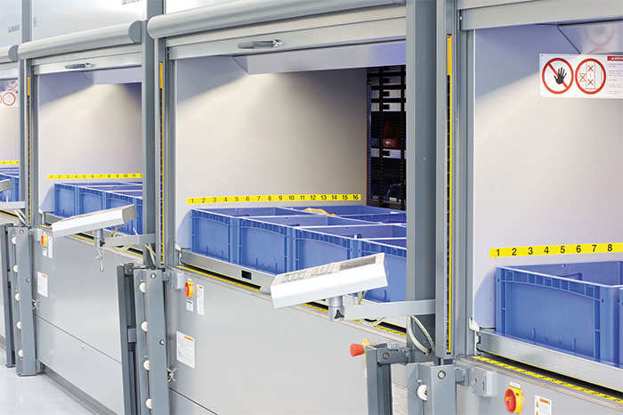 Lean Lift VLM with light curtains for safety