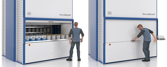 Picking from shelves vs. picking from Lean Lift VLMs