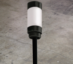 Strobe Gate Cisco-Eagle Catalog - AisleCop Manual Pedestrian Safety Gate with ...