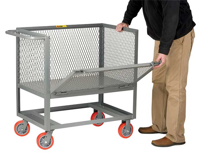 CiscoEagle Catalog 4Sided Mesh Box Truck Raised Platform with