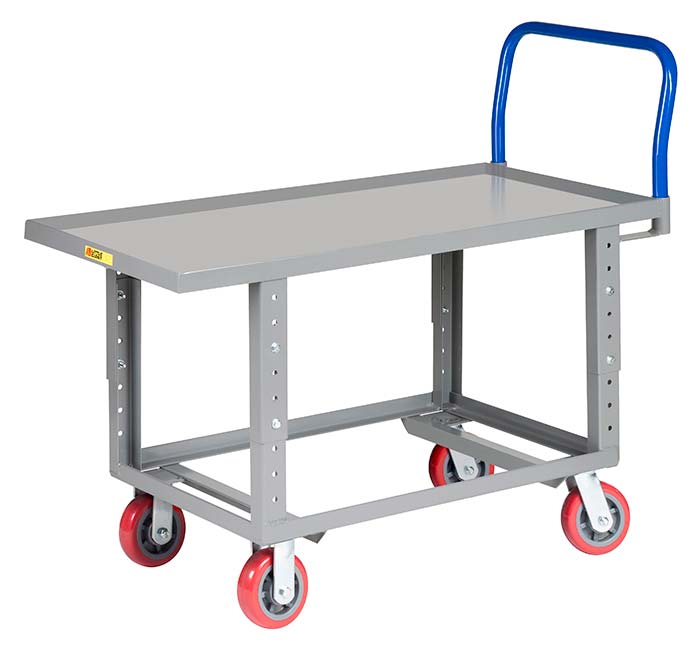 CiscoEagle Catalog Ergonomic Platform Truck 30" x 60" Steel Deck w