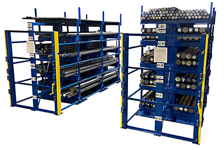 Cisco-Eagle Catalog - Single Sided Crank-Out Cantilever Rack - 40’ Long ...