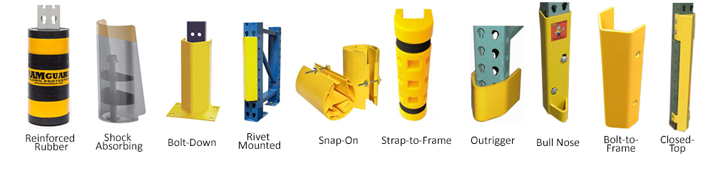 Pallet Rack Post And Column Protectors