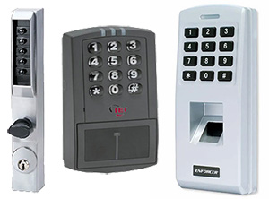 Lock options for datacenter security cages