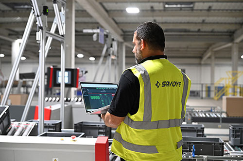 AiRVOS in action at a distribution center location