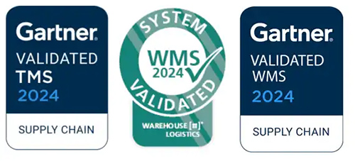 Gartner validated and approved WMS