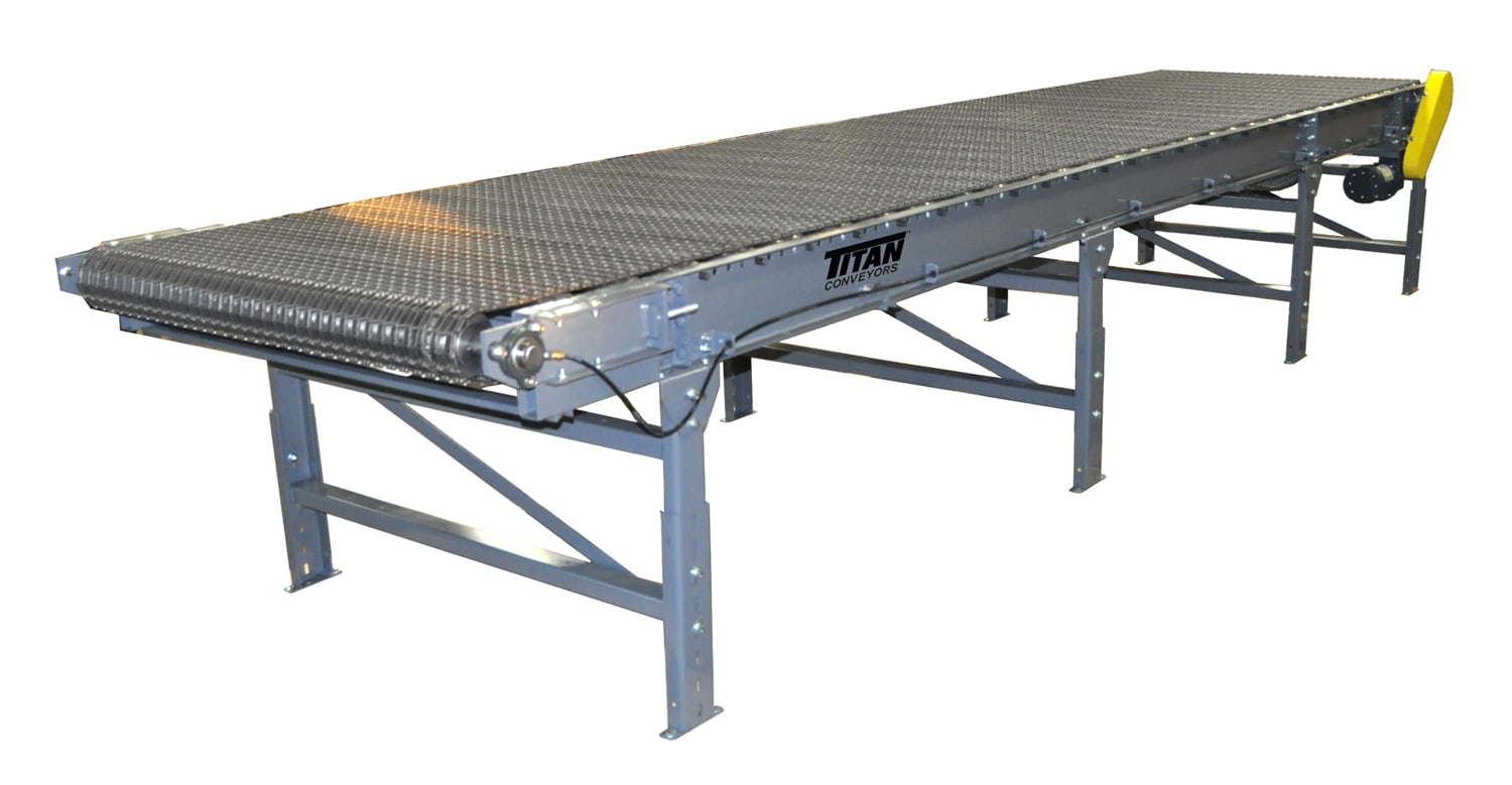 Titan Model 124 wire mesh belt conveyor
