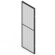 Modular Machine Guard Framed Wire Panel - 2' W x 6' H