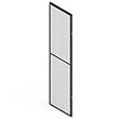 Modular Machine Guard Framed Wire Panel - 2' W x 8' H