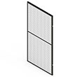 Modular Machine Guard Framed Wire Panel - 3' W x 6' H