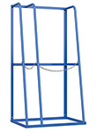 Vertical Bar Storage Rack - 2 Openings (Right Wide Opening) 48-1/2&quot;W x 36&quot;D x 92&quot;H&#44; 1&#44;500 lbs. Capacity Per Opening