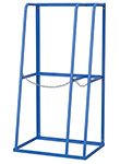 Vertical Bar Storage Rack - 2 Openings (Left Wide Opening) 48-1/2&quot;W x 36&quot;D x 92&quot;H&#44; 1&#44;500 lbs. Capacity Per Opening