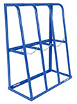 Vertical Bar Storage Rack - 3 Equal Openings&#44; 48-1/2&quot;W x 24&quot;D x 61&quot;H&#44; 1&#44;500 lbs. Capacity Per Opening
