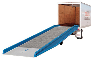 Steel Yardramp With Steel Grating 36ft long - 16,000 lb. capacity
