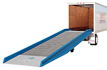 Steel Yardramp With Steel Grating 36ft long - 16,000 lb. capacity