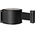 Wall-Mounted Retractable Belt Safety Barrier - 18' Belt