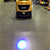 Forklift &amp; Vehicle Approach Warning Light - LED Blue, with Mounting Magnet