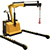 Electric Powered Floor Crane - 2,500 lb. Cap., Adjustable Length and Width Legs
