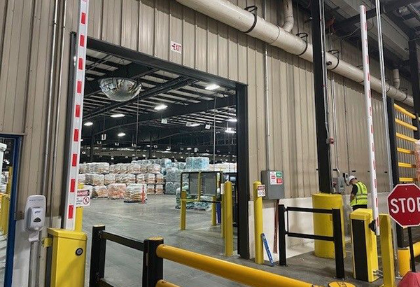 AisleCop at blind doorway intersection