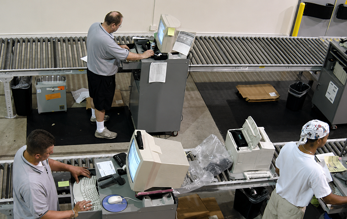 Processing line for  TRS conveyor system
