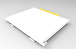 Back lip load carrier for Prostak high density storage system