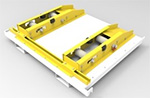 Cable reel load carrier for Prostak high density storage system