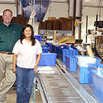 Salon Support Conveyor System Reduces Labor Costs