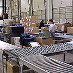 TRS Returns conveyor