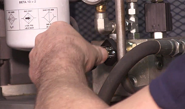 hands working on VRC components